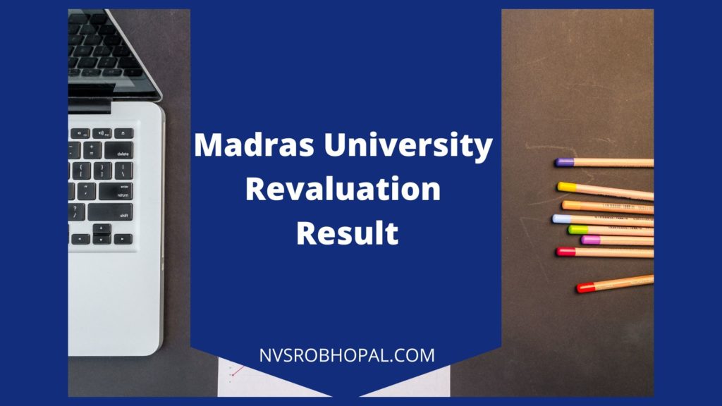 Madras-University-Revaluation-Result 
