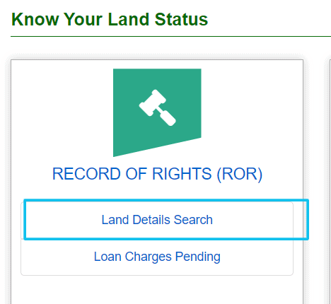 CCLA Land Detail Search