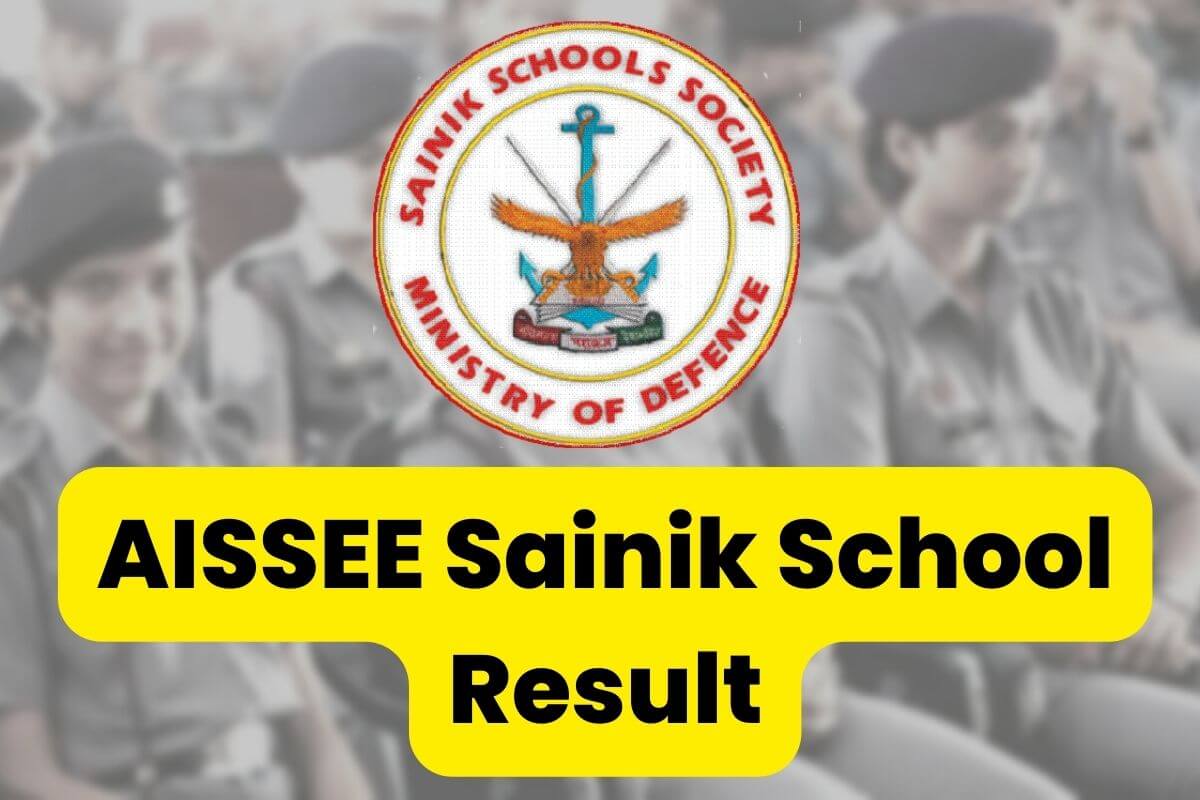 AISSEE Sainik School Result 2023; Download Class 6, 9 merit list